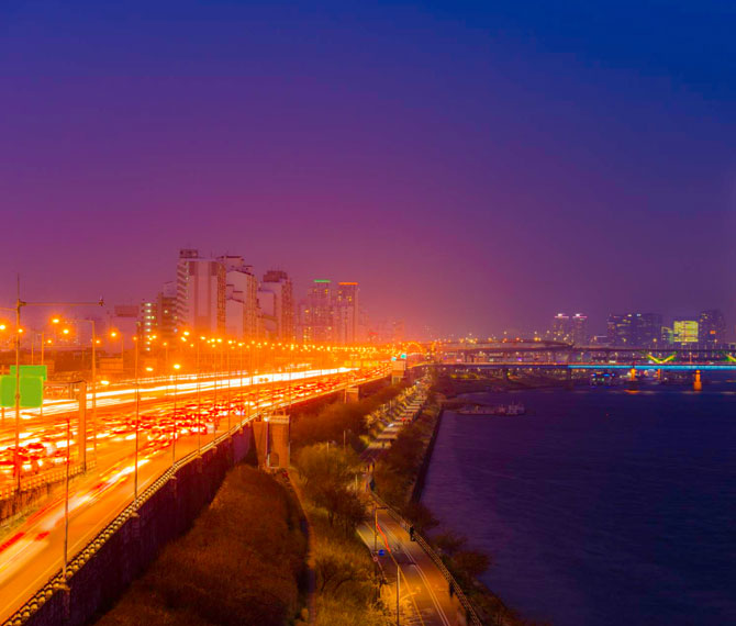 Control room with energy operations dashboards